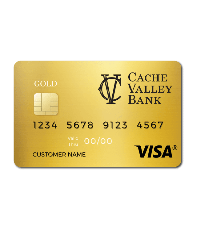 Cache Valley Bank Visa® Gold Card