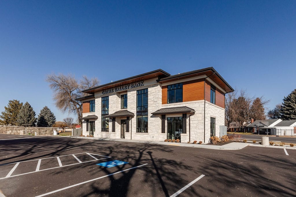Cache Valley Bank Preston branch in Preston, ID